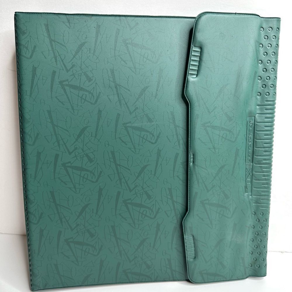 Vintage Mead Trapper XL Portfolio Notebook Green 29106